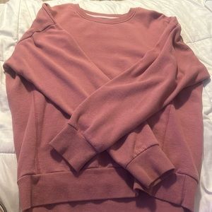 Pink crewneck